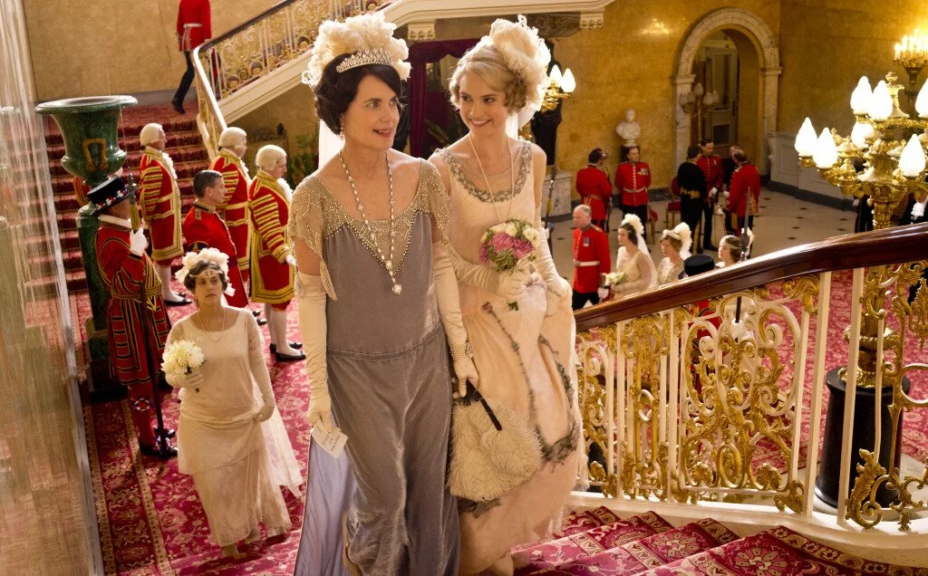 Downton Abbey Christmas Special 2013 1920s Flapper Girl Fashion Style
