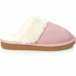 Forever 21 Genuine Suede Slippers Pink £15.50