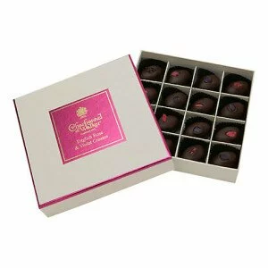 Charbonnel et Walker Dark Chocolate Fondants Rose & Violet Creams £16 mother's day gift present ideas