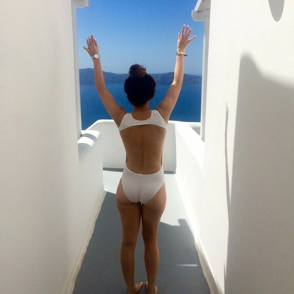 backless white swimsuit bikini ibiza marbella