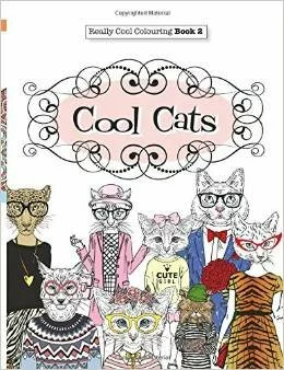 Really COOL Colouring Book 2- Cool Cats- Volume 2 £3.95