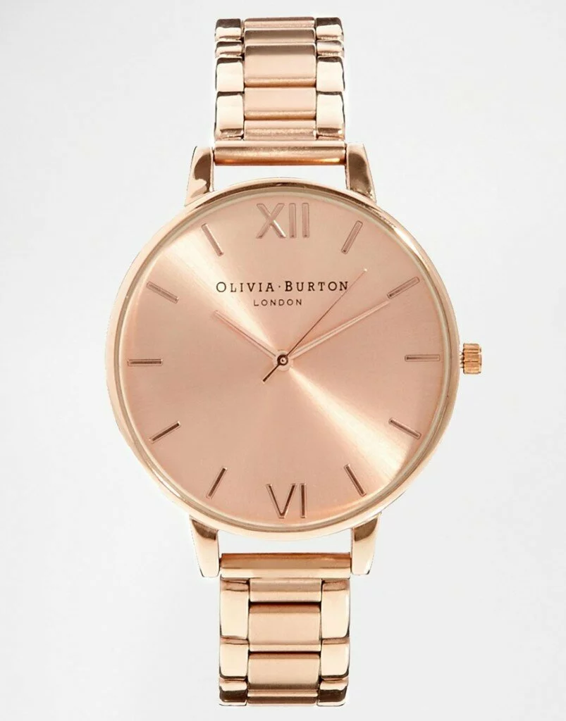 Olivia Burton Big Dial Rose Gold Bracelet Watch £95.00