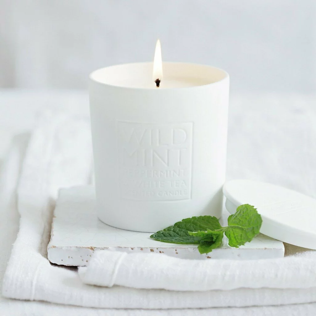 The White Company Wild Mint Candle £28