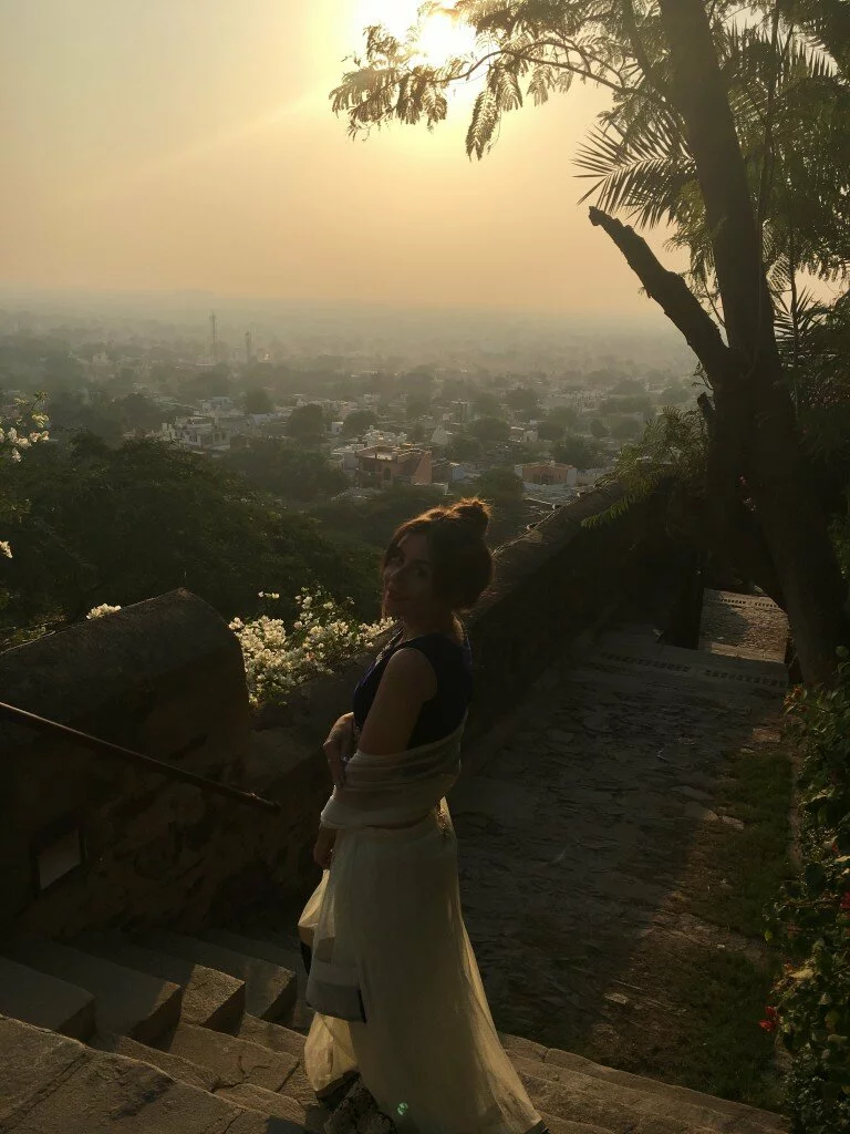 neemrana fort palace what I wore in india female tourist