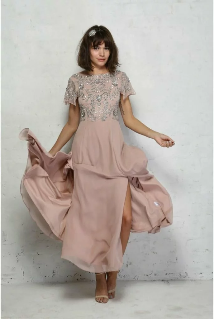 1930s Beaded Maxi Dress was £120.00 now £90.00 from Rock My Vintage flapper 1920s