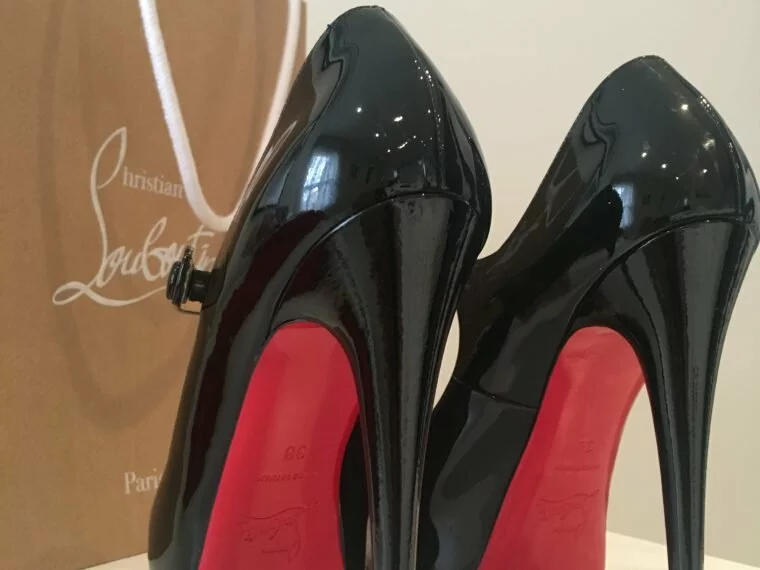 Christian Louboutin Mary Jane Black Jane Vendome 120 Patent Heels: Shoes 38 - size 5