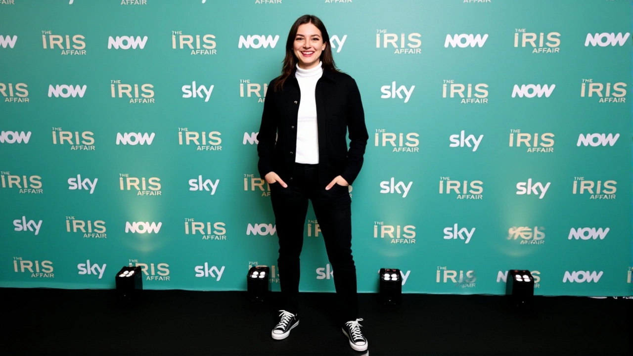 Niamh Algar dazzles at Dublin screening of Sky’s thriller “The Iris Affair”