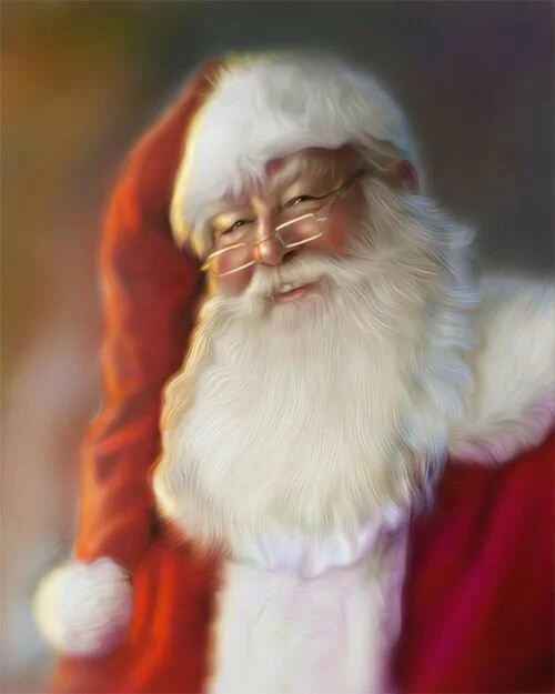 father christmas santa blogmas