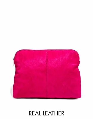 ASOS Pony Effect Leather Clutch Bag £30