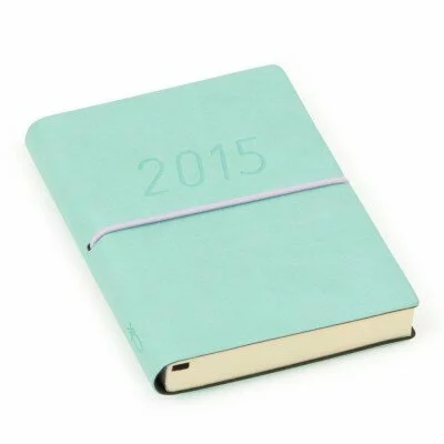 Noto mint green small day to a page diary 2015 from Paperchase. £12