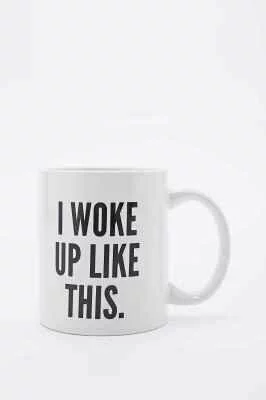 Urban Outfitters I Woke Up Like This Mug