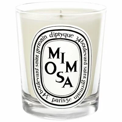 Diptyque Mimosa Scented Mini Candle £20 christmas gift guide for her