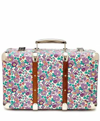 FLOWERS OF LIBERTY BETSY LIBERTY PRINT MINI SUITCASE from Liberty London £65