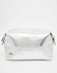 ASOS Mi Pac Metallic Silver Make Up Bag £18.00