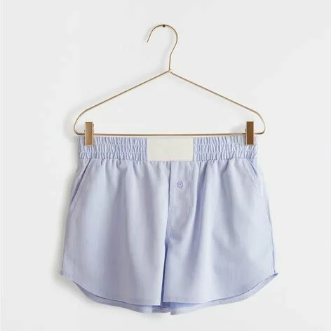 ZARA MENSWEAR-STYLE BLUE SHORTS £29.99